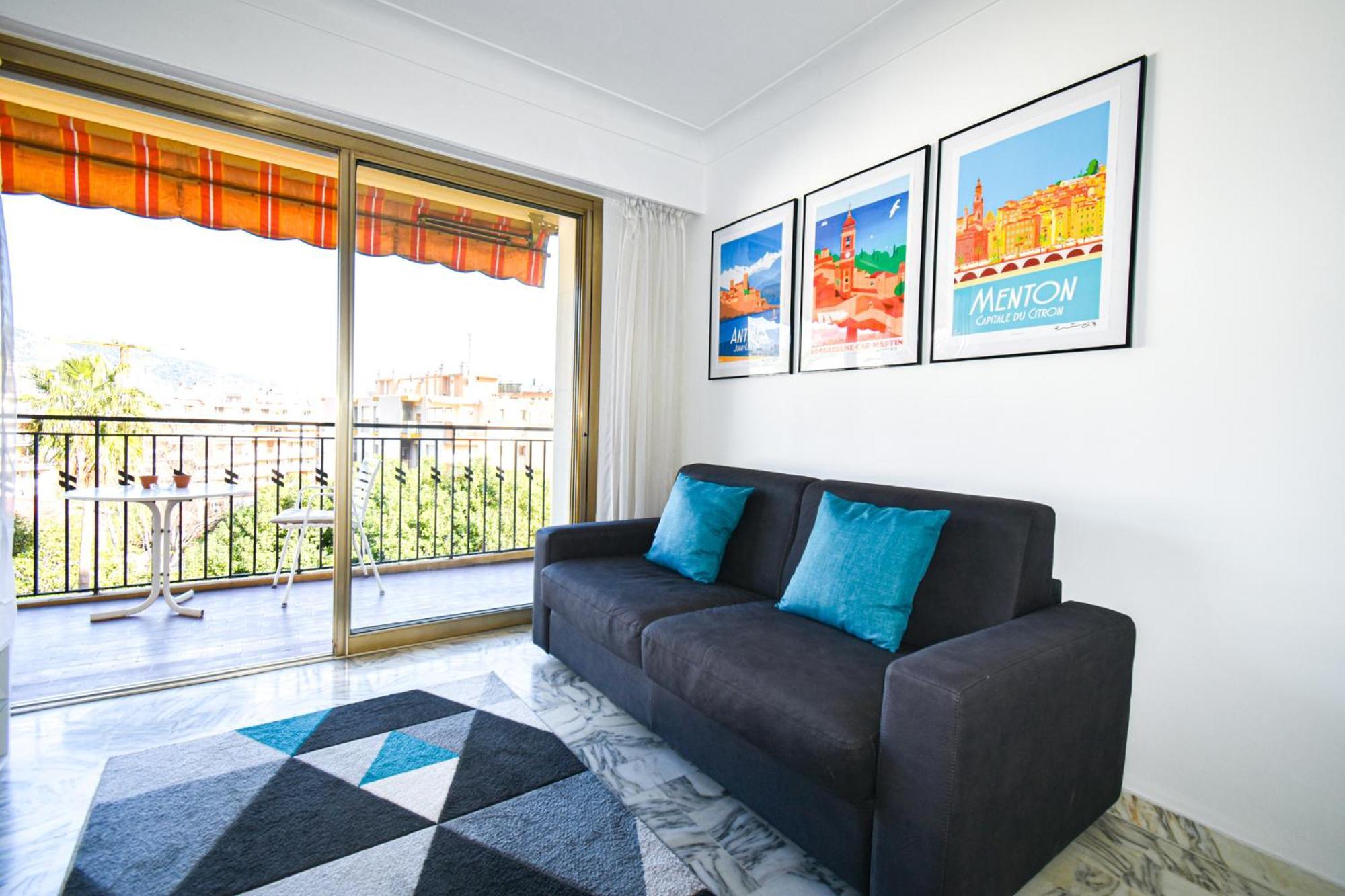 L'Orangerie - Proche Mer - Terrasse - Parking Prive - Clim Roquebrune-Cap-Martin Luaran gambar